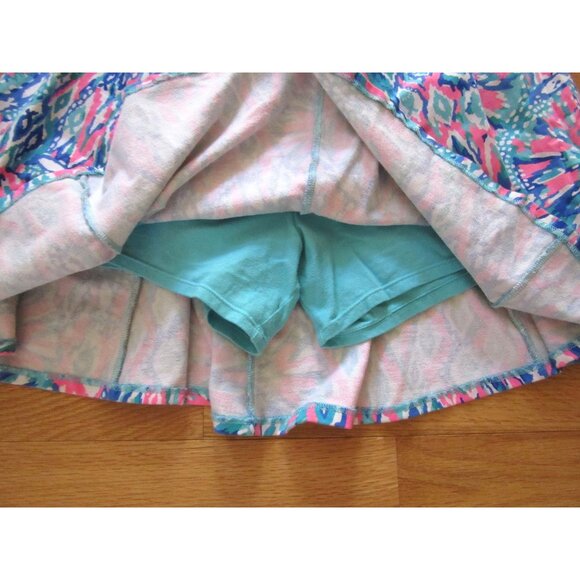 Lilly Pulitzer Carlita Set 2-Piece Crop Top & Skort Large Vibrant Pattern Cotton - Picture 8 of 12
